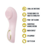 Delice Dahlia Stimulating Personal Massager - Pink - Image 5