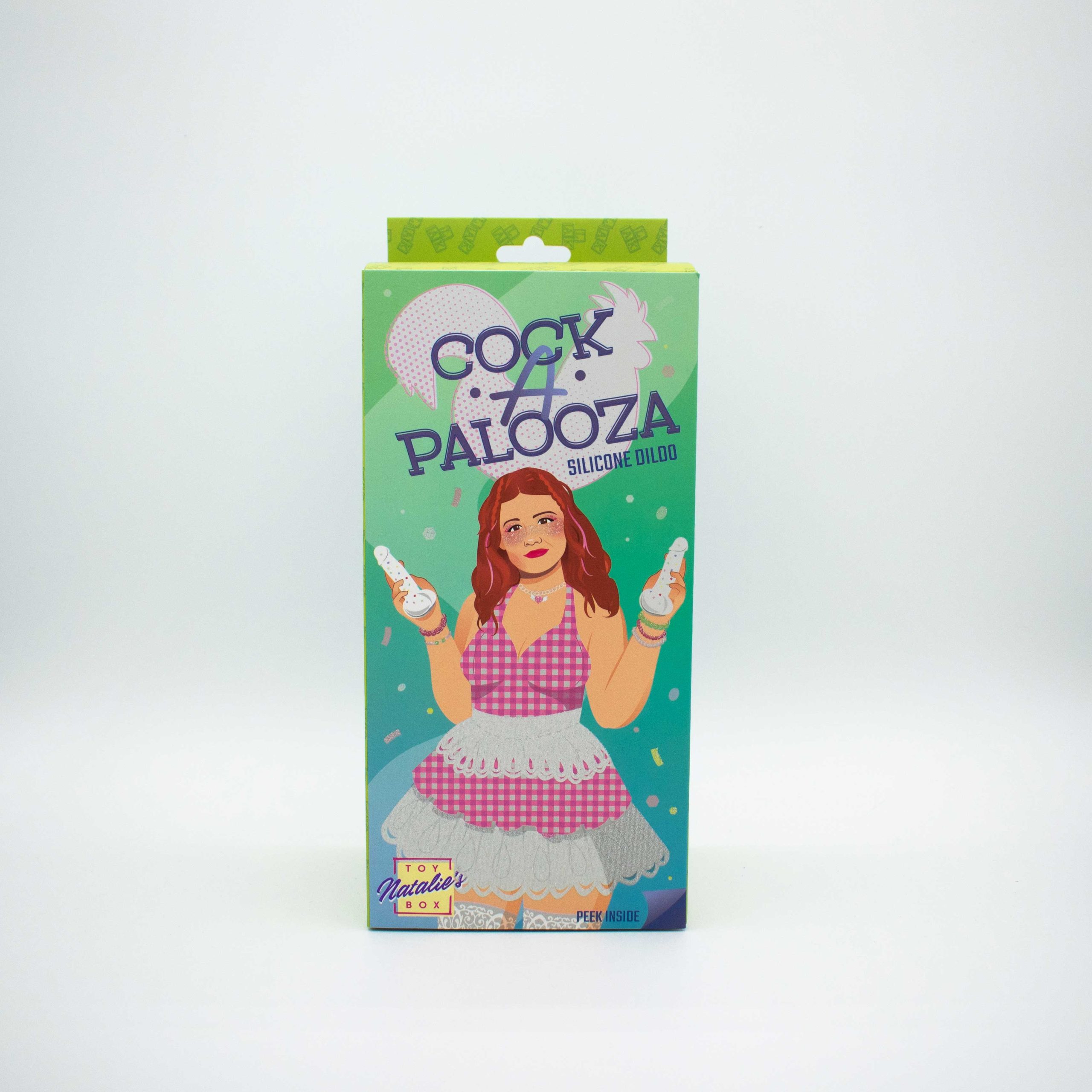 maaxgcyQdche9a9E62m7DqevZAcAoBa7 Cock-a-Palooza Confetti Silicone Suction Dildo - Image 1