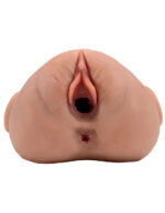 Pdx Plus Double Pounder Vibrating Squeeze Stroker - Brown - Image 4
