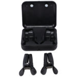 Merci - Vibro Grippers - Wireless Vibrating Nipple Clamps With Rechargeable Case - Black - Image 5