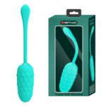 Marina Rechargeable Vibrating Egg - Turquoise - Image 2