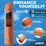 Jock Vibrating Penis Extension with Remote - Medium - Image 3