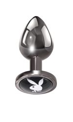 Playboy Pleasure - Tux - Small - Butt Plug - Hematite - Image 3
