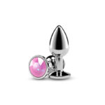 Rear Assets Silver Medium Pink Gem - Image 3