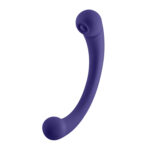 Aluna Dual Stimulating Arc Vibrator - Dark Purple - Image 2