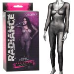 Radiance Crotchless Full Body Suit - Queen - Black - Image 8