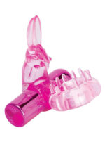 Bodywand Rechargeable Rabbit Ring - Pink - Image 2