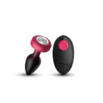 Eluxe Vibrating Clr Gem Rbyombre Plug Sm With Remote - Image 5