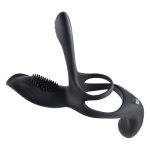 Playboy Pleasure - the 3 Way - Cock Ring - Black - Image 4