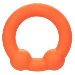 Alpha Liquid Silicone Dual Ball Ring - Orange Orange - Image 3