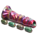 Larva Silicone Ovipositor Dildo With Eggs - Multicolor - Image 5