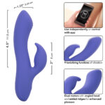 Calexotics Connect Dual Stimulator - Periwinkle - Image 7