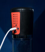 Jackson Rechargeable Penis Vacuum Pump - Orange - Image 4