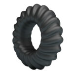 Fitz - Cockring Super Soft Silicone - Black - Image 2