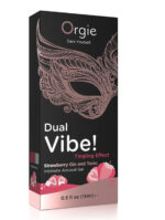 Dual Vibe Gin and Tonic Strawberry Kissable Liquid Vibrator 15ml - Image 2