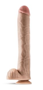 Dr. Skin - Dr. Michael - 14 Inch Dildo With Balls - Beige - Image 2