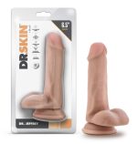 Dr. Skin - Dr. Jeffrey - 6.5 Inch Dildo With Balls - Beige - Image 4