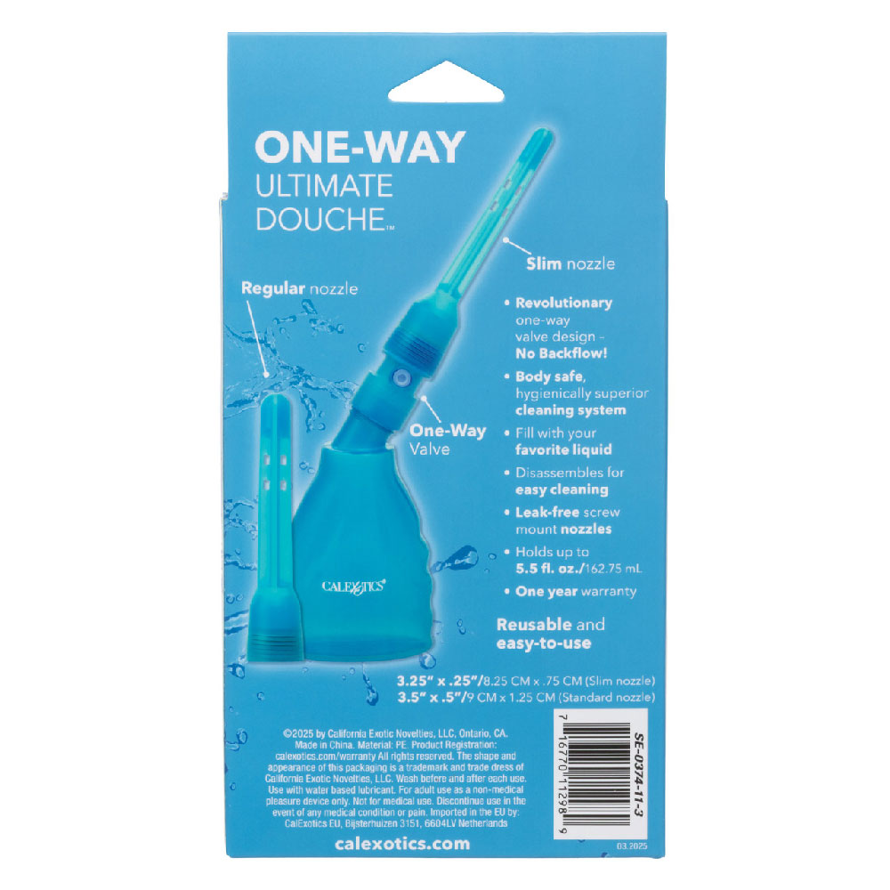 pNSOoMd3 One-Way Ultimate Douche - Blue - Image 1