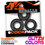 Cockpack Multi Design 3 Pack - Black Mica - Image 2