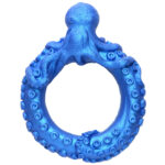 Poseidon's Octo-Ring Silicone Cock Ring - Blue - Image 2
