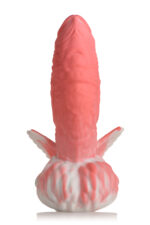 Pegasus Pecker Winged Silicone Dildo - Pink/white - Image 6