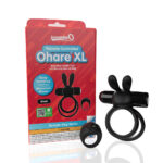 Screaming O Remote Controlled Ohare XL Vibrating Ring - Black - Image 5