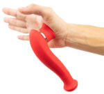 Destiny 15-Function Rechargeable Vibrating - Suction Wand - Cherry Red - Image 6