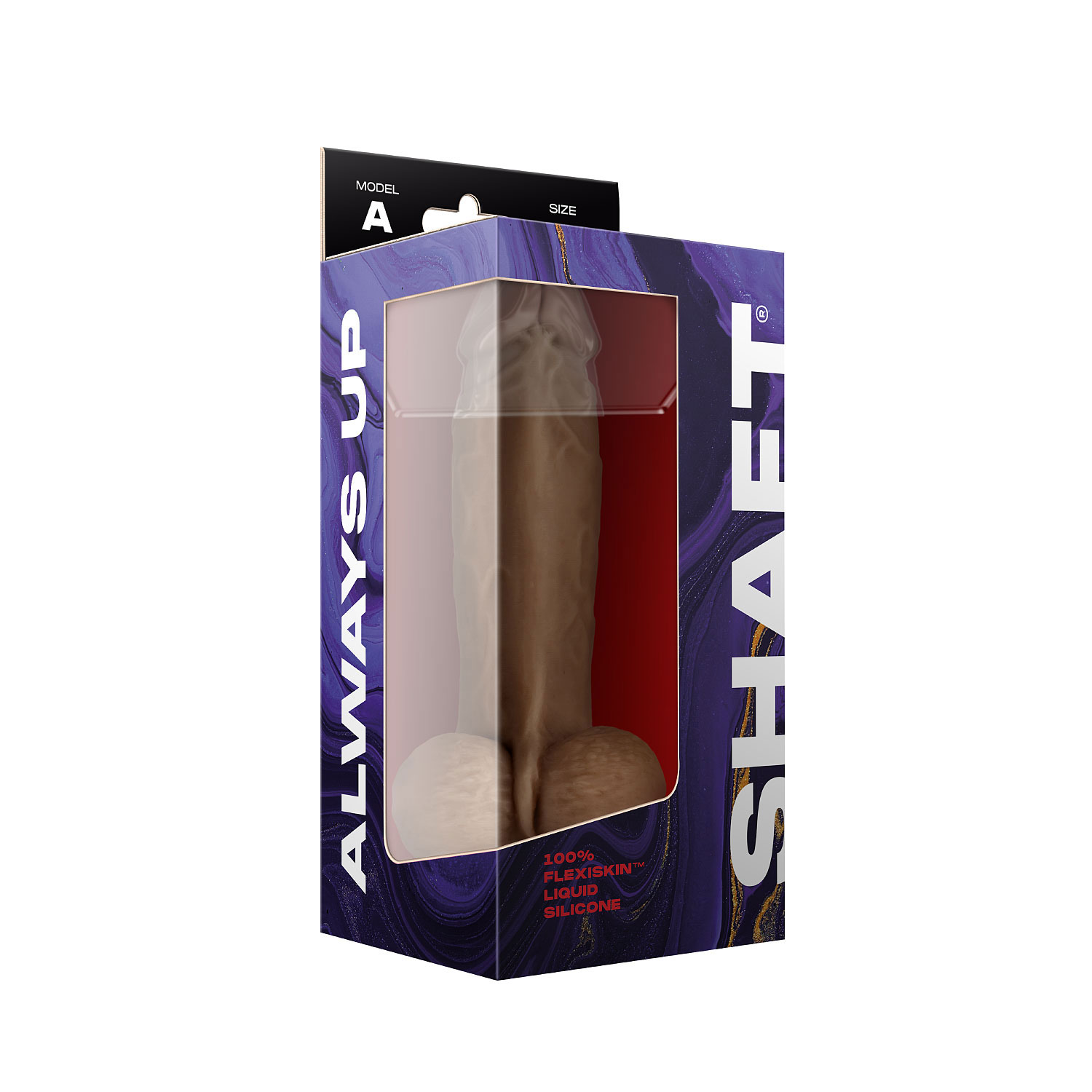 qARywWY4c6muwzEOKuP497CwA4bL6N0f Shaft - Model a 8.5 Inch Liquid Silicone Dong With Balls - Oak - Image 1