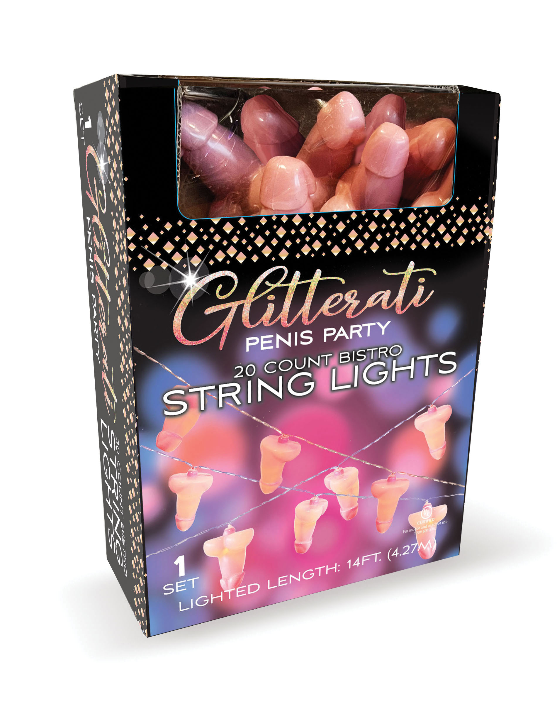 qGWsVmlRFvlVyuvZkd0JbvL4YFrUQiup Glitterati Penis String Lights - 20 Lights - Image 1
