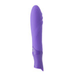 Margo Silicone Textured Bullet Vibrator - Neon Purple - Image 3
