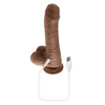Peek a Boo Vibrating Dildo - Dark - Image 9