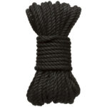 Merci - Bind and Tie - 6mm Hemp Bondage Rope - 30 Feet - Black - Image 2
