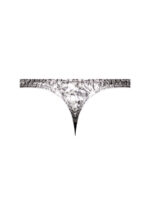 S’naked - Criss Cross Thong - Small/medium - Silver/black - Image 4