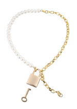 Pearl Day Collar - White/gold - Image 4