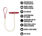 Temptasia Ardor - Collar and Leash​ - Red - Image 4