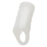 Basic Essentials Liquid Silicone Stimulation Enhancer - Clear - Image 3