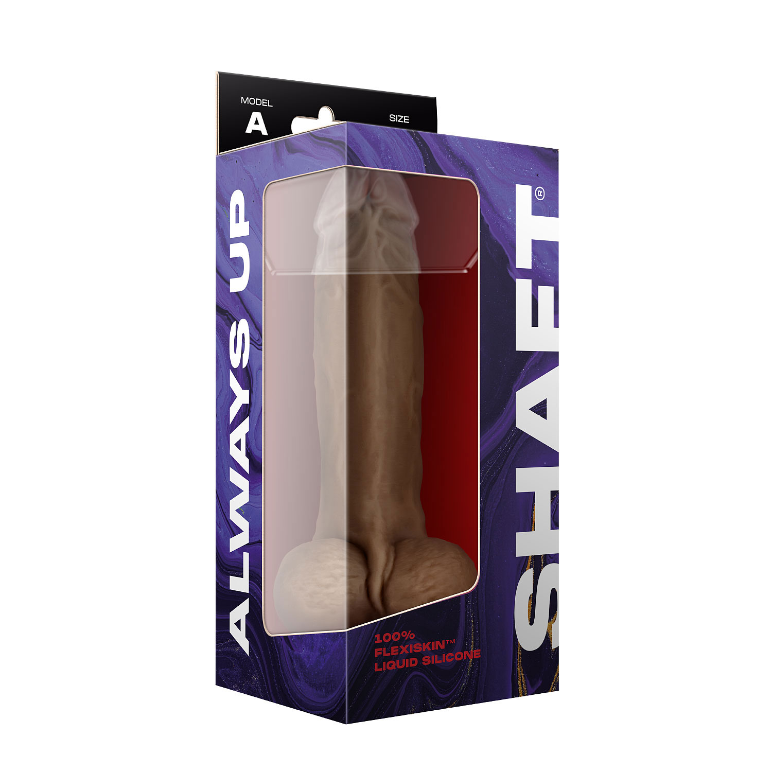 rKuXxGmXBUzVvVXwlWfHiV3Ll4szRkB0 Shaft - Model a 9.5 Inch Liquid Silicone Dong With Balls - Oak - Image 1
