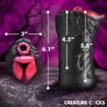 Savage She-Wolf Silicone Stroker - Brown - Image 4