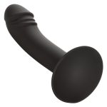 Silicone Curved Anal Stud - Black - Image 4