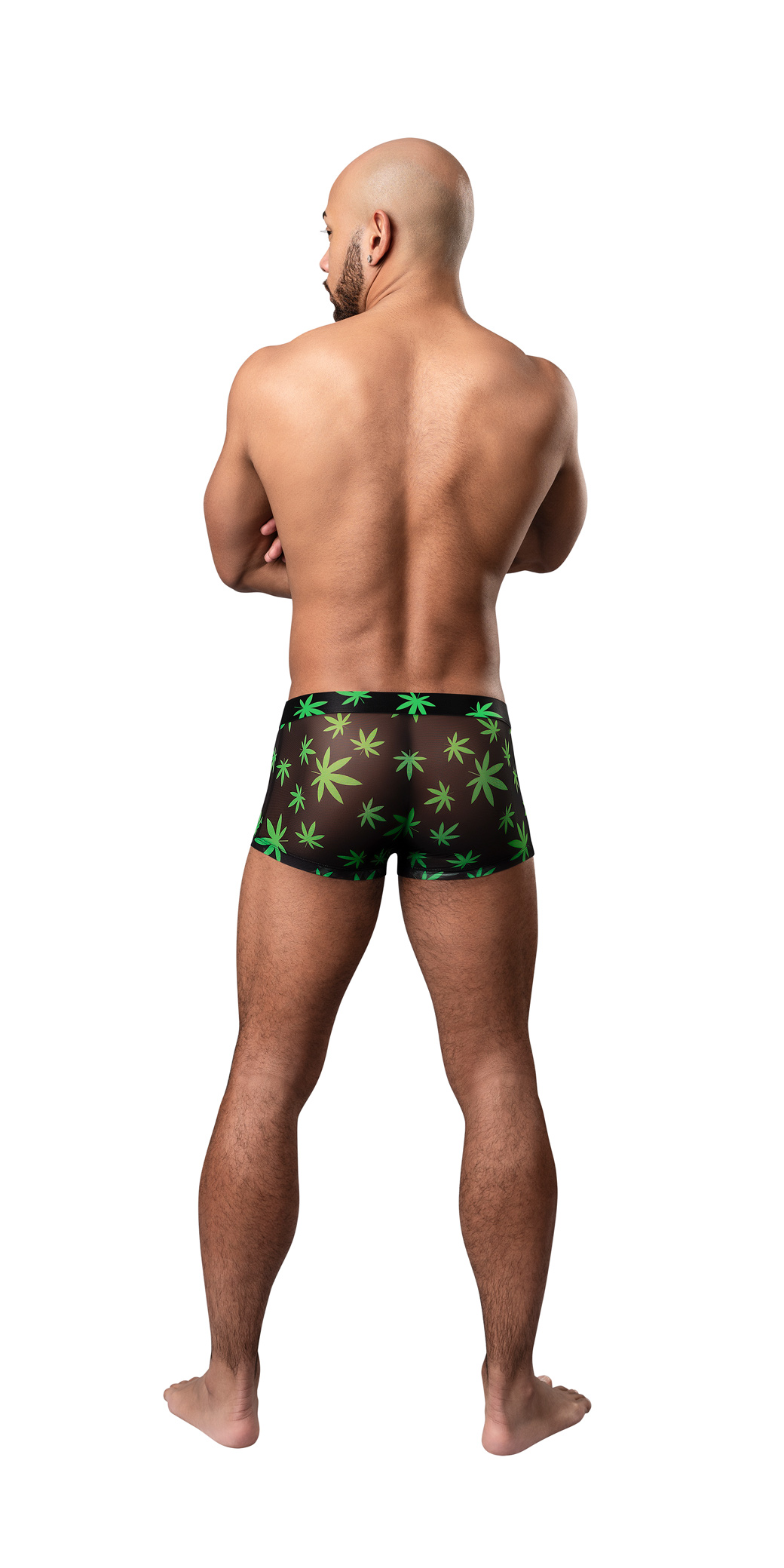 rqnQzcqOvd7SjEsrueKqouw14SmNaGix Hazy Dayz - Pouch Short - X-Large - Pot Leaf - Image 1