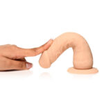 Easy Riders 7" Silicone Dildo - Light - Image 5