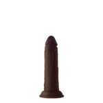 Shaft - Model J 5.5 Inch Liquid Silicone Dong - Mahogany - Image 3