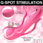 Extreme-G Inflating G-Spot Silicone Vibrator - Pink - Image 6