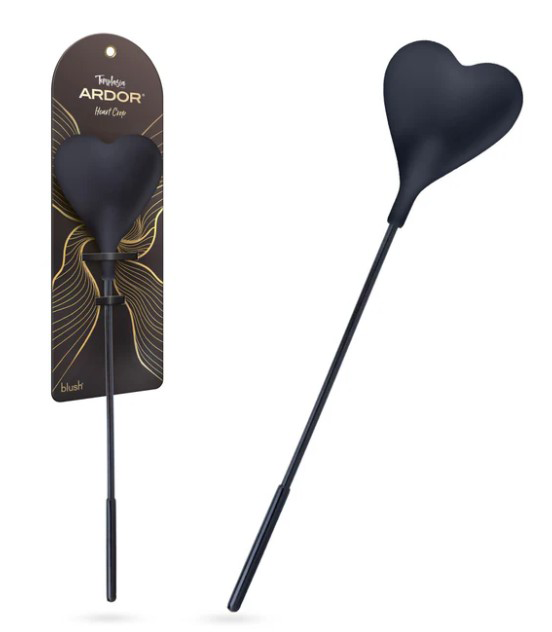 sNzHjMX7 Temptasia Ardor - Heart Crop - Black - Image 1
