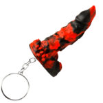 Fire Demon Keychain - Red/black - Image 2