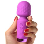 10x Mini Silicone Wand - Purple - Image 7