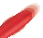 Bloomgasm Romping Rose Suction and Thrusting Vibrator - Red - Image 7