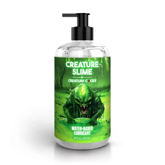 t9wU9DRGp12LLNF8IsjErAHWNDeITbwL Creature Slime Water Based Lubricant 16oz - Image 1