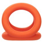 Alpha Liquid Silicone Tri-Ring - Orange Orange - Image 10