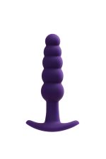 Plug Rechargeable Anal Vibe - Deep Purple - Image 5